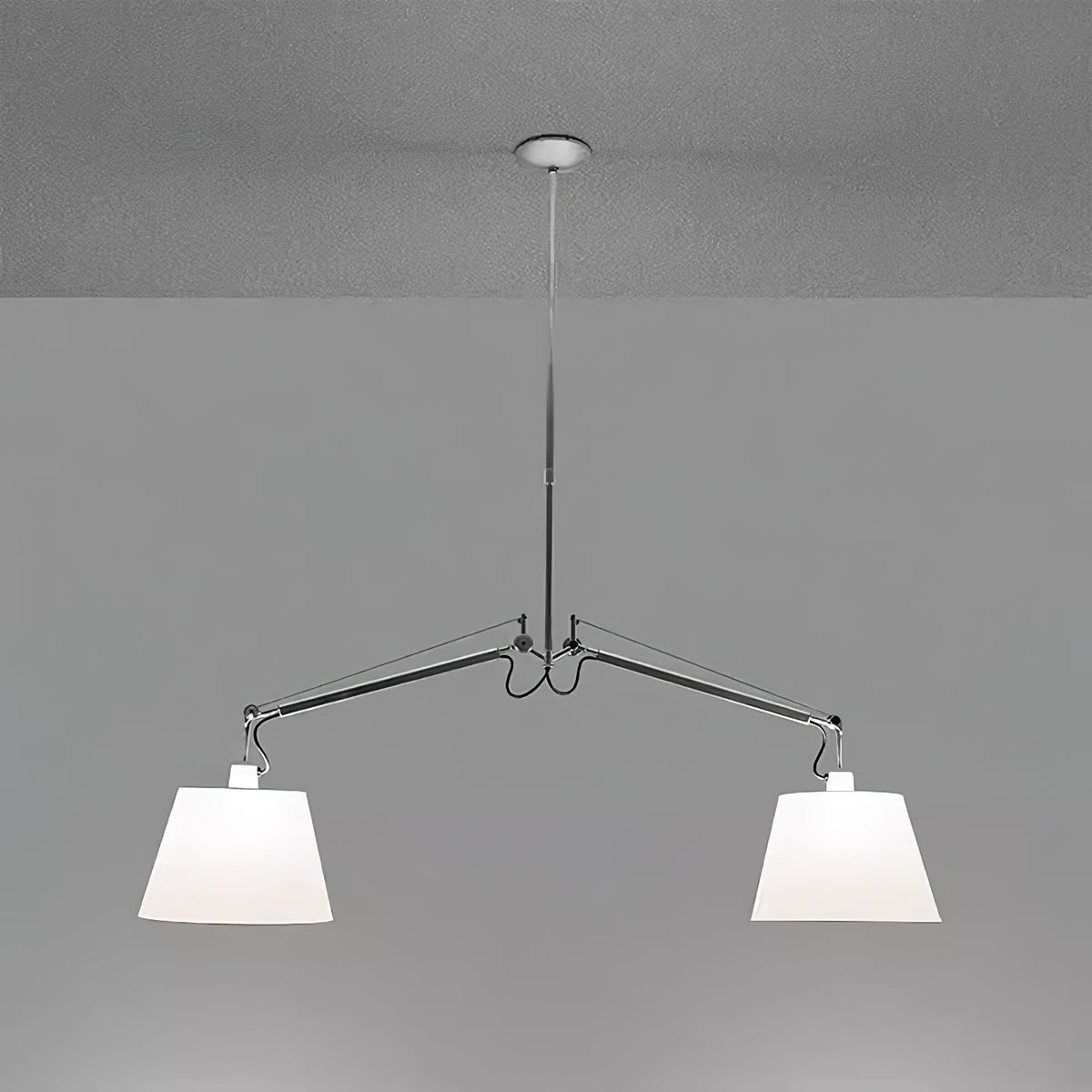 Evmirion Premium Élégance Abat-Jour Tissu Pendentif Lampe