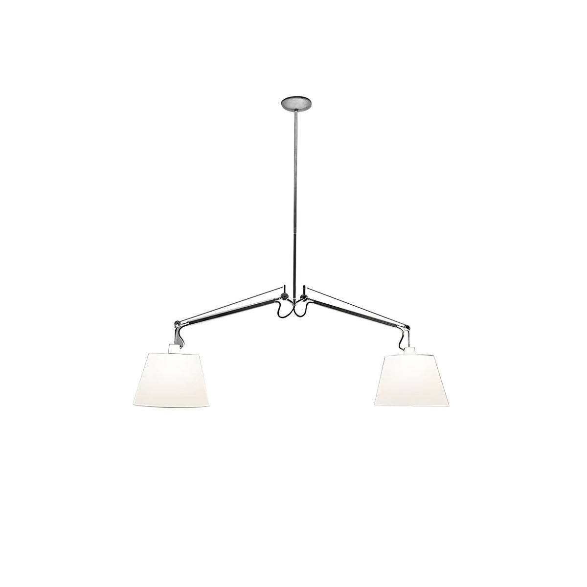 Evmirion Premium Élégance Abat-Jour Tissu Pendentif Lampe