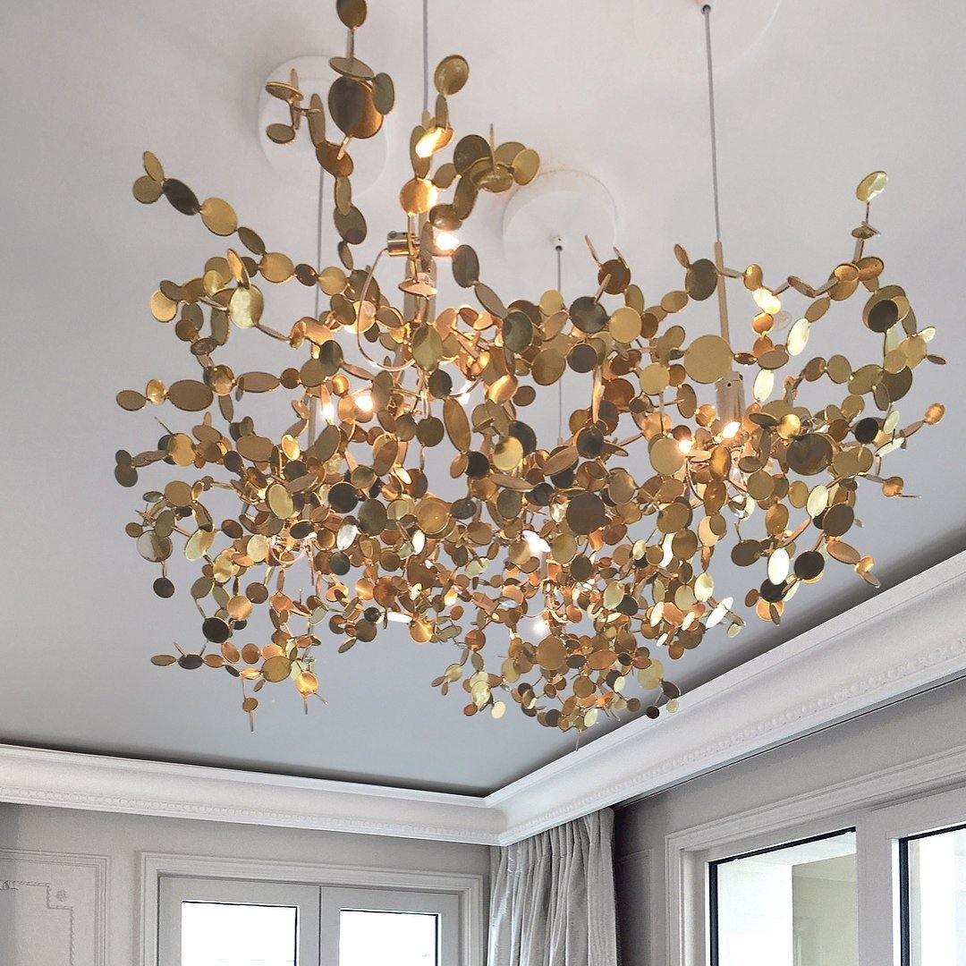 Vianaria Lampe Suspendue Disque Nuage