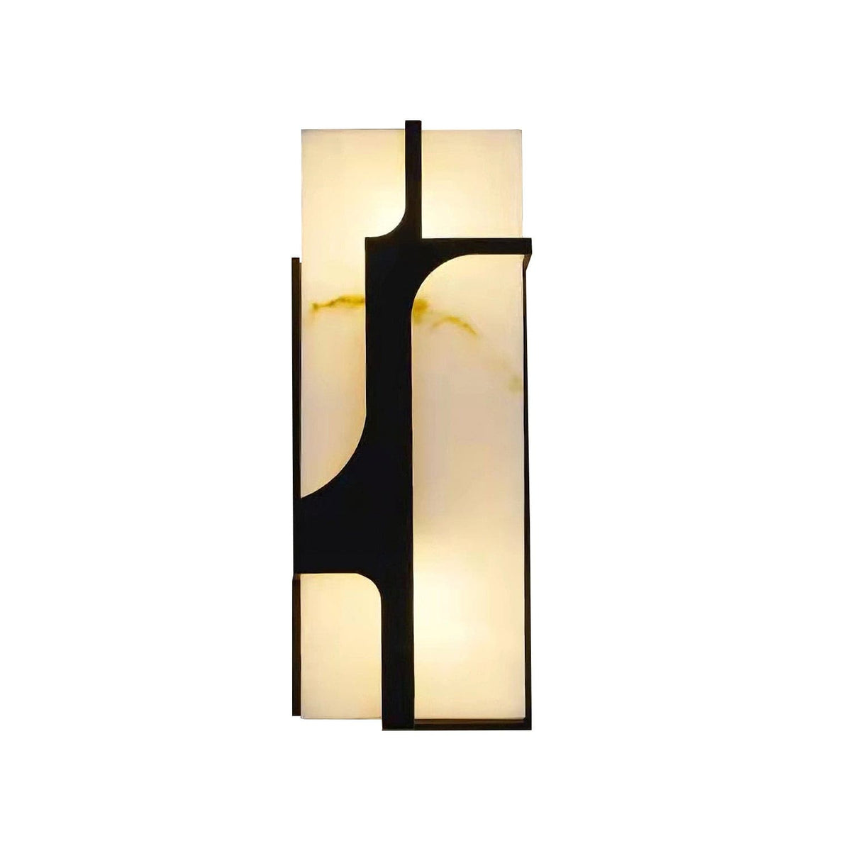 Ariel Wall Lamp Alabaster & Brass Elegance-Neutral Decor
