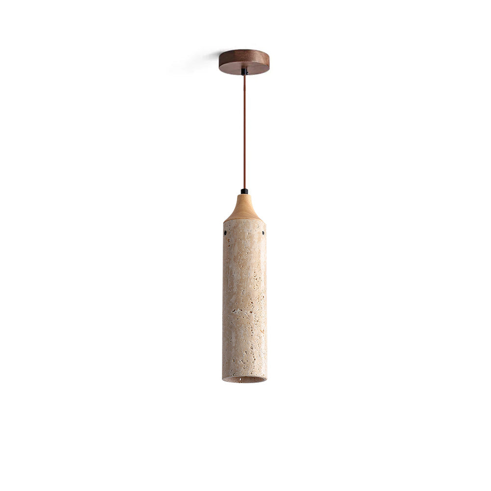 The Arlene Pendant Lamp shown with an Edison bulb for a vintage look.