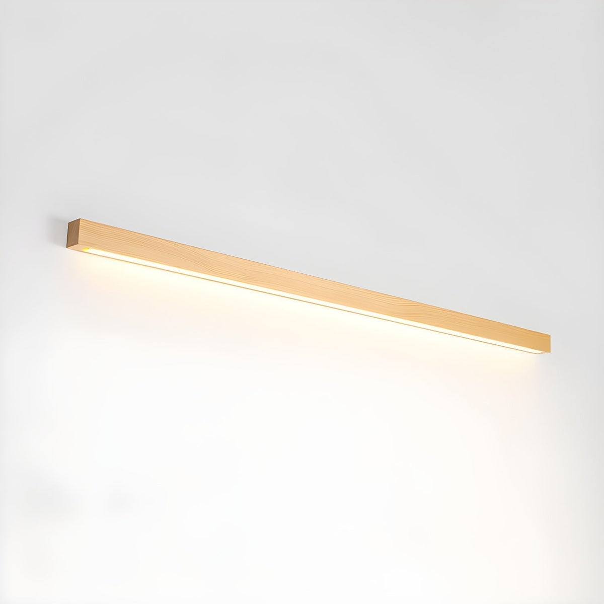 Seveny Applique Murale Linéaire Bois et LED Design Minimaliste-Cielum