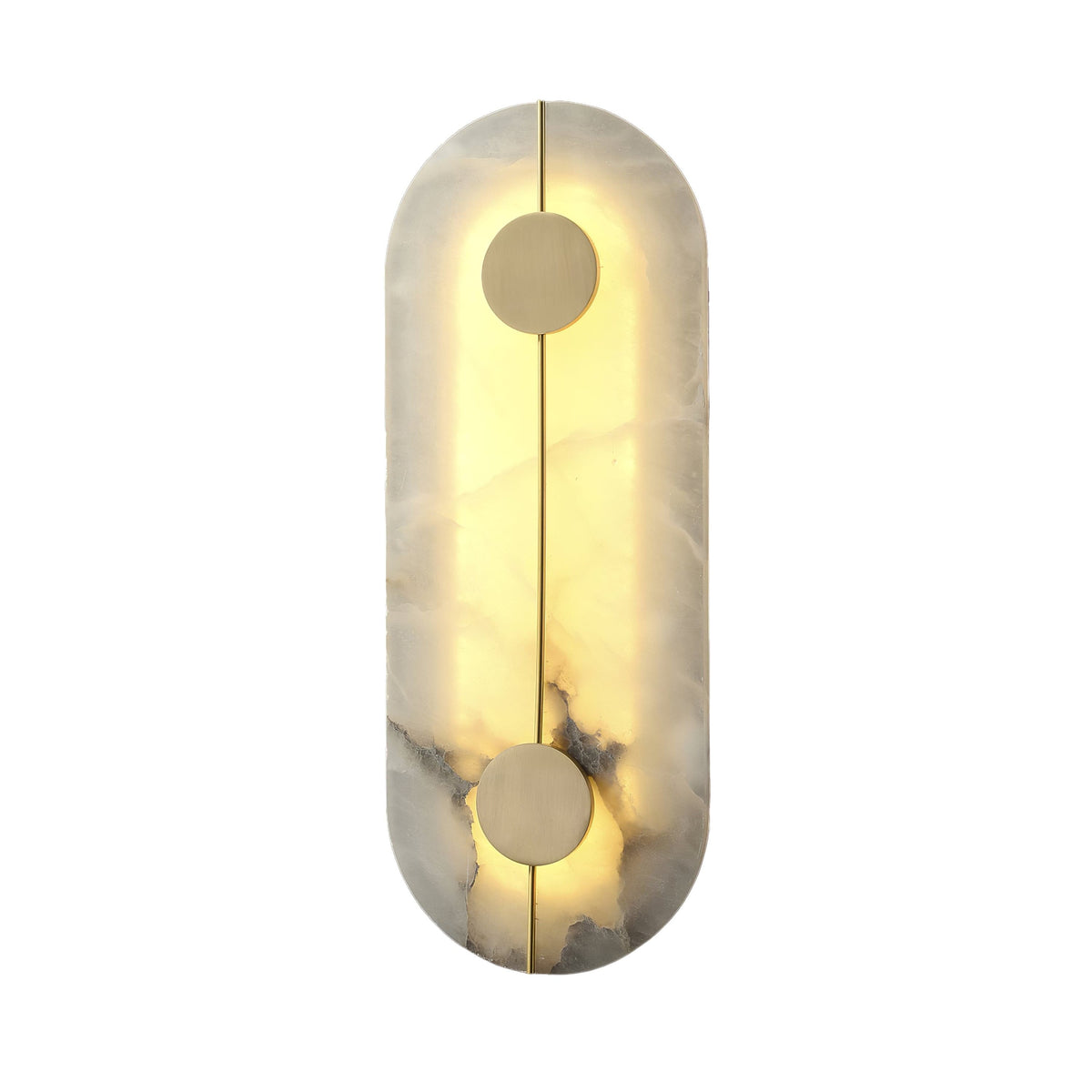 Artistic Wall Lamp Dolomite Copper Retro Flair-Neutral Decor