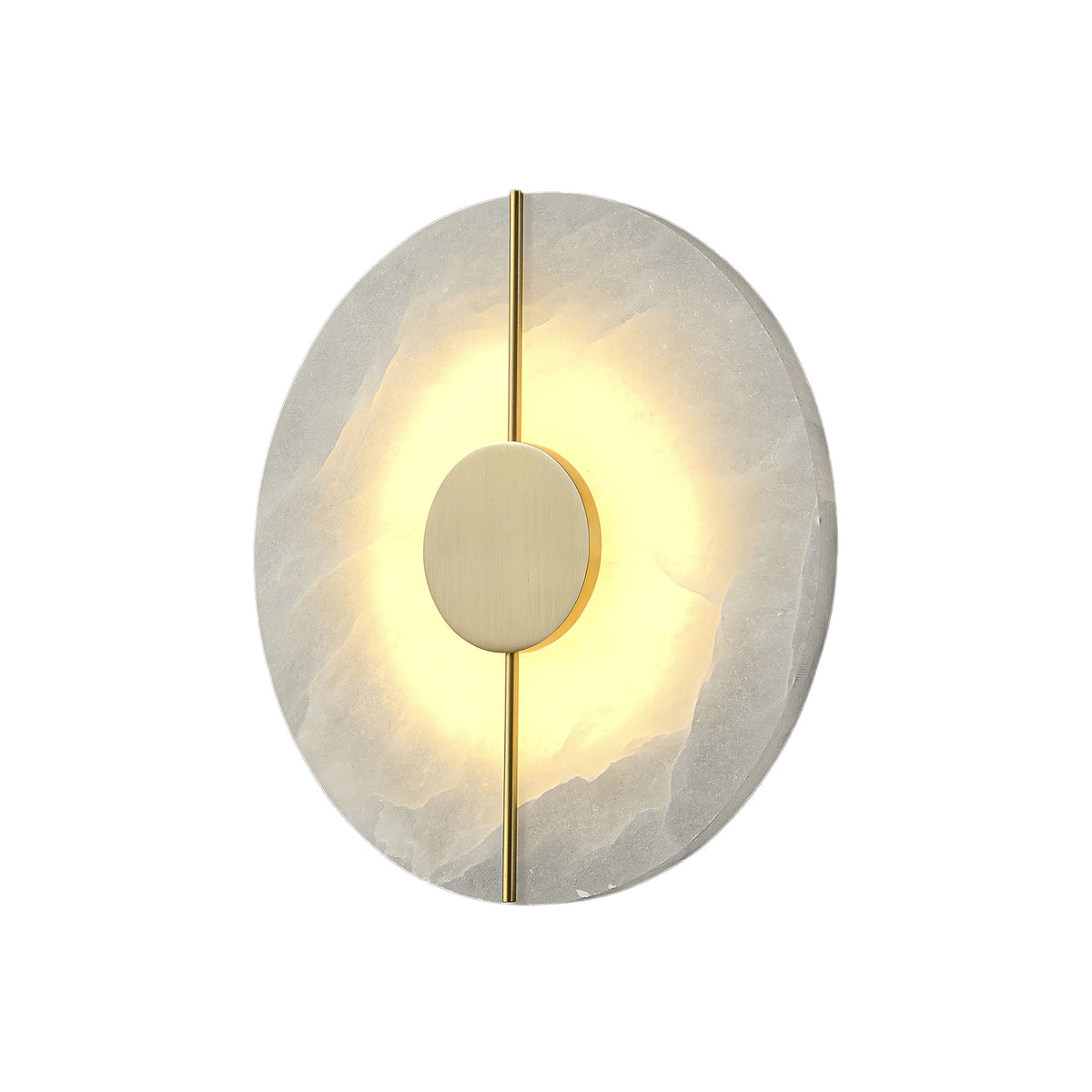 Artistic Wall Lamp Dolomite Copper Retro Flair-Neutral Decor