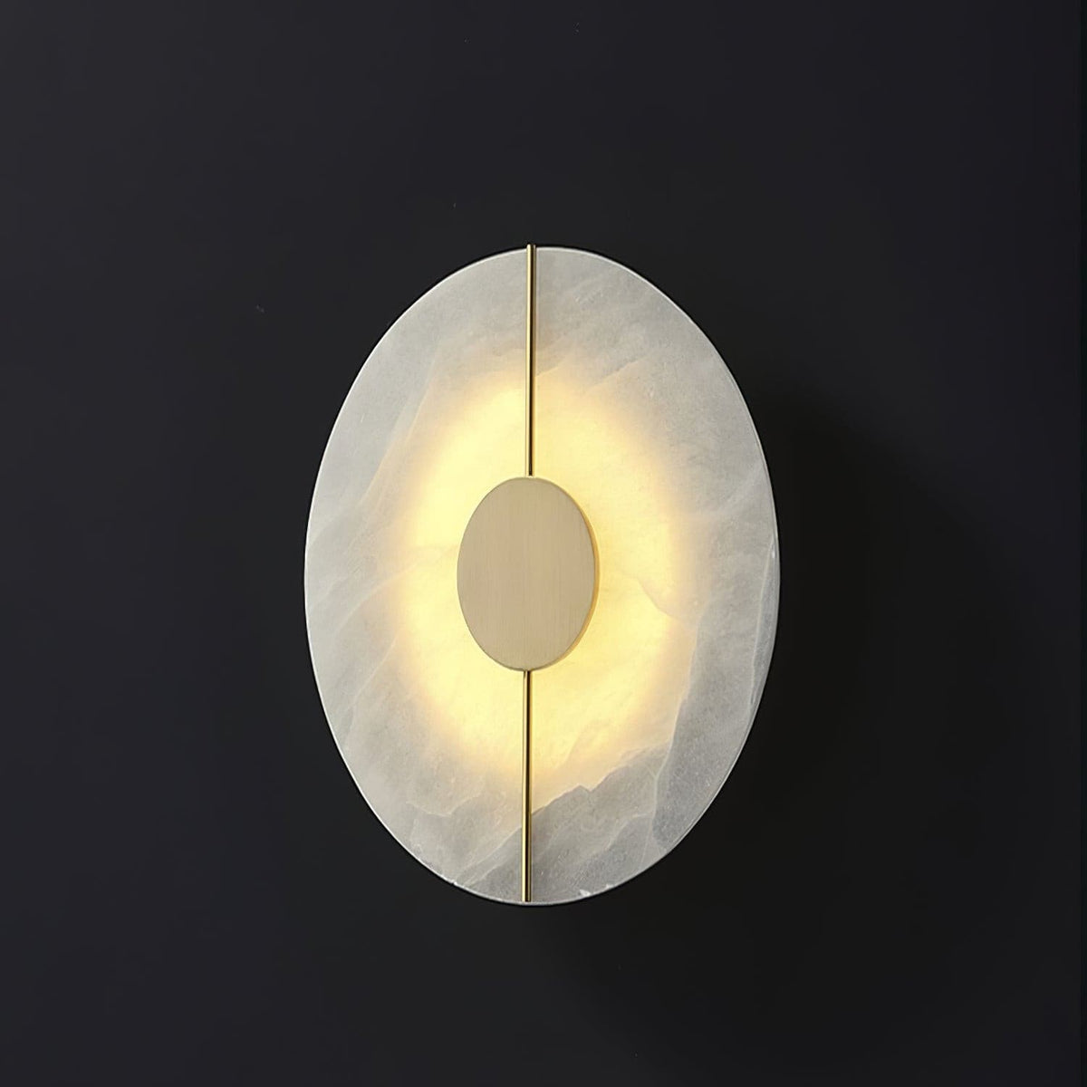 Artistic Wall Lamp Dolomite Copper Retro Flair-Neutral Decor