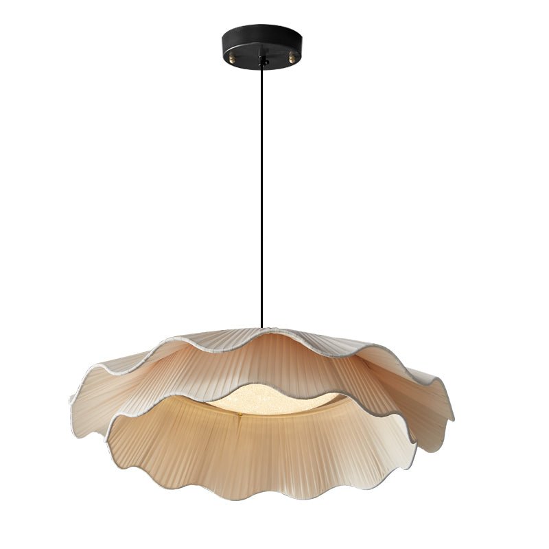 Aurista Lampe Suspendue en Tissu Wave Brass