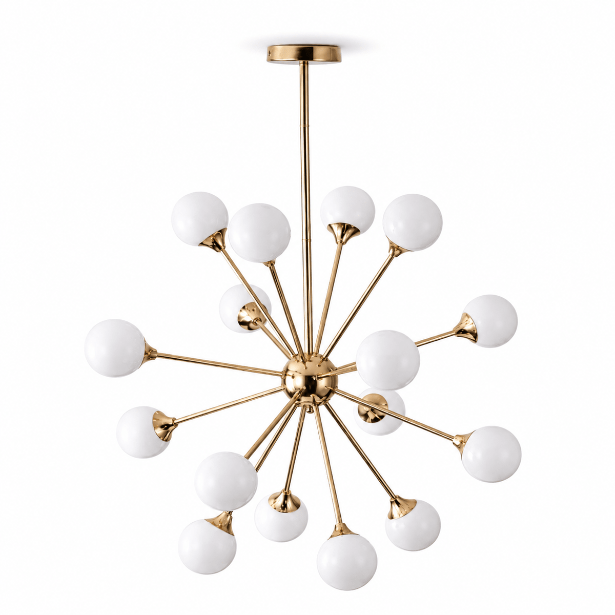 Atomic Sputnik Chandelier-Neutral Decor