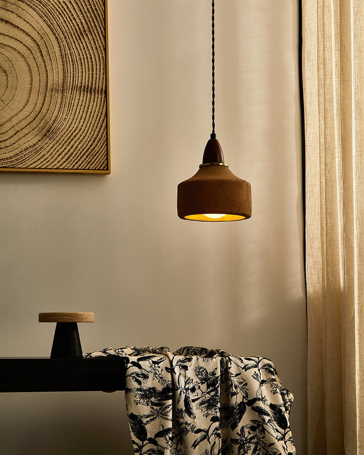 Auburn Pendant Light providing ambient lighting in a kitchen setting.