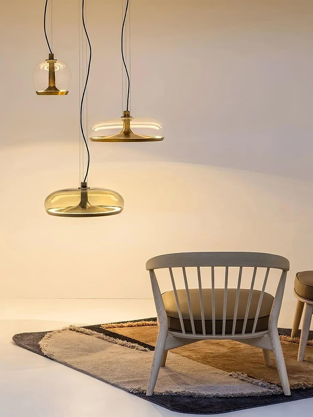 Kalina Nordic Art LED Verre Suspension