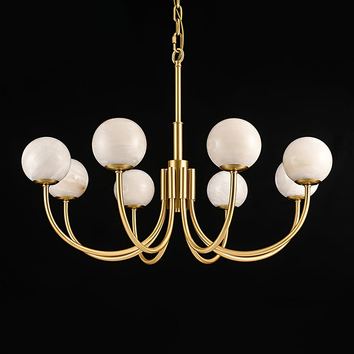 Alira Lustre Vintage en Albâtre