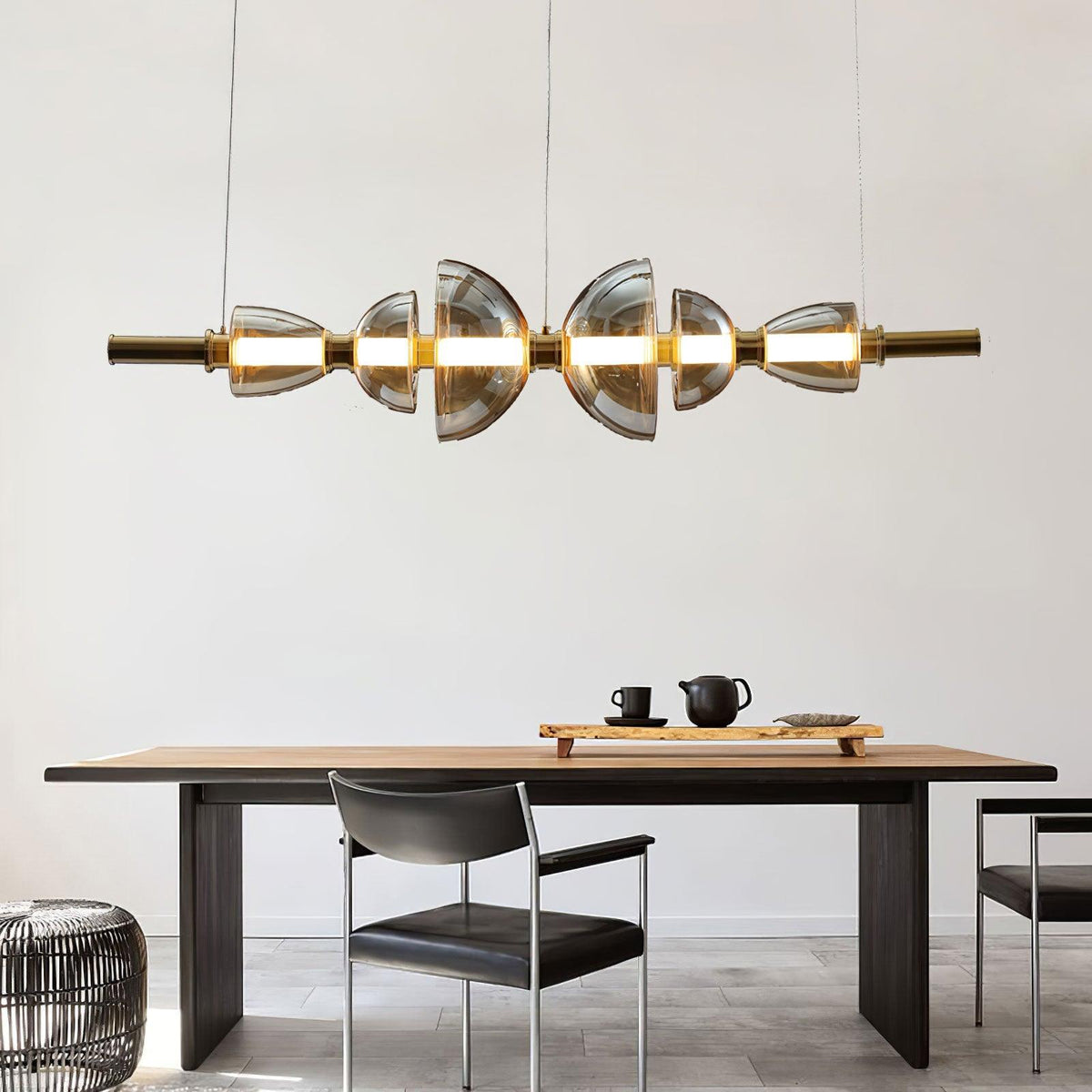 Elvessa Suspension en Verre Contemporaine