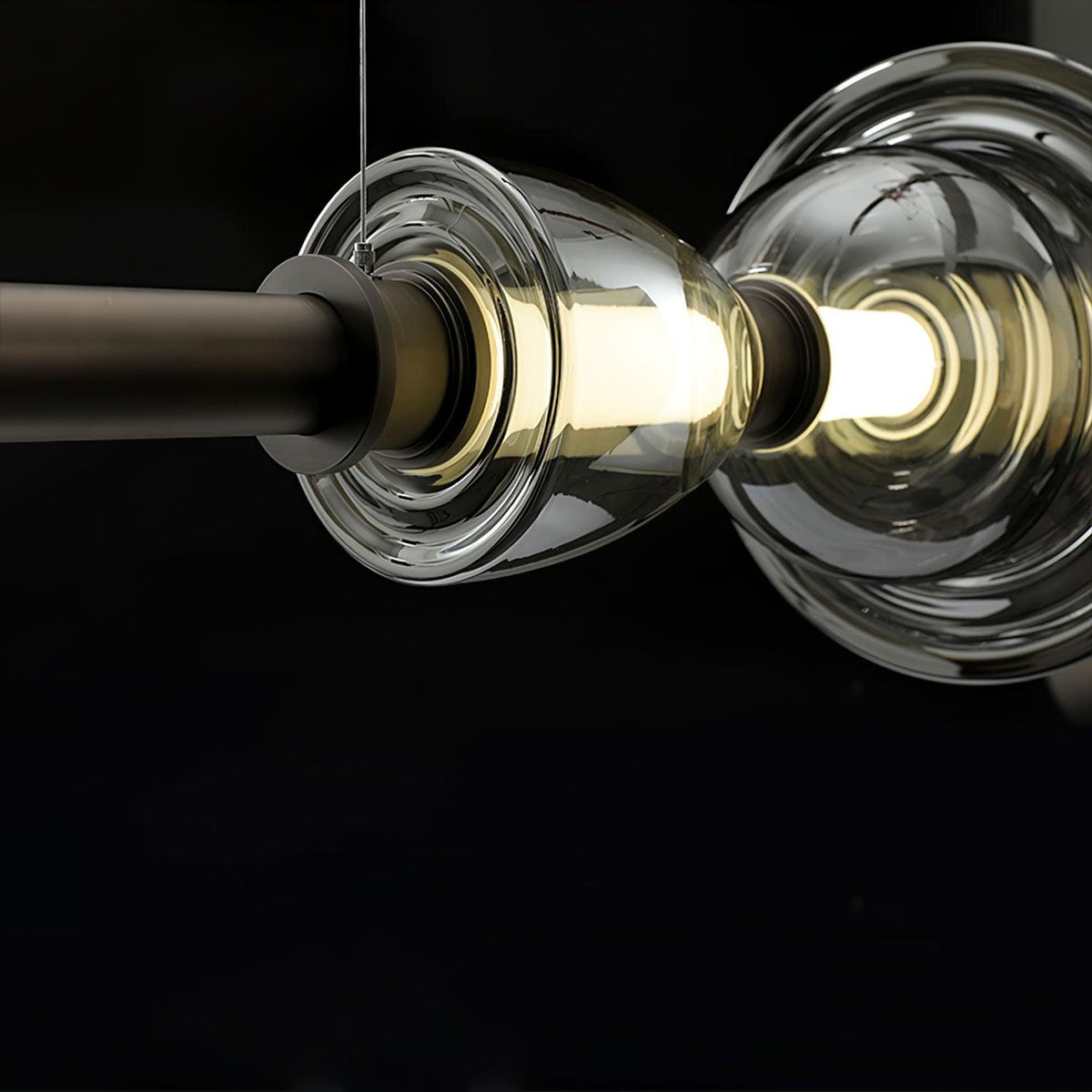 Elvessa Suspension en Verre Contemporaine