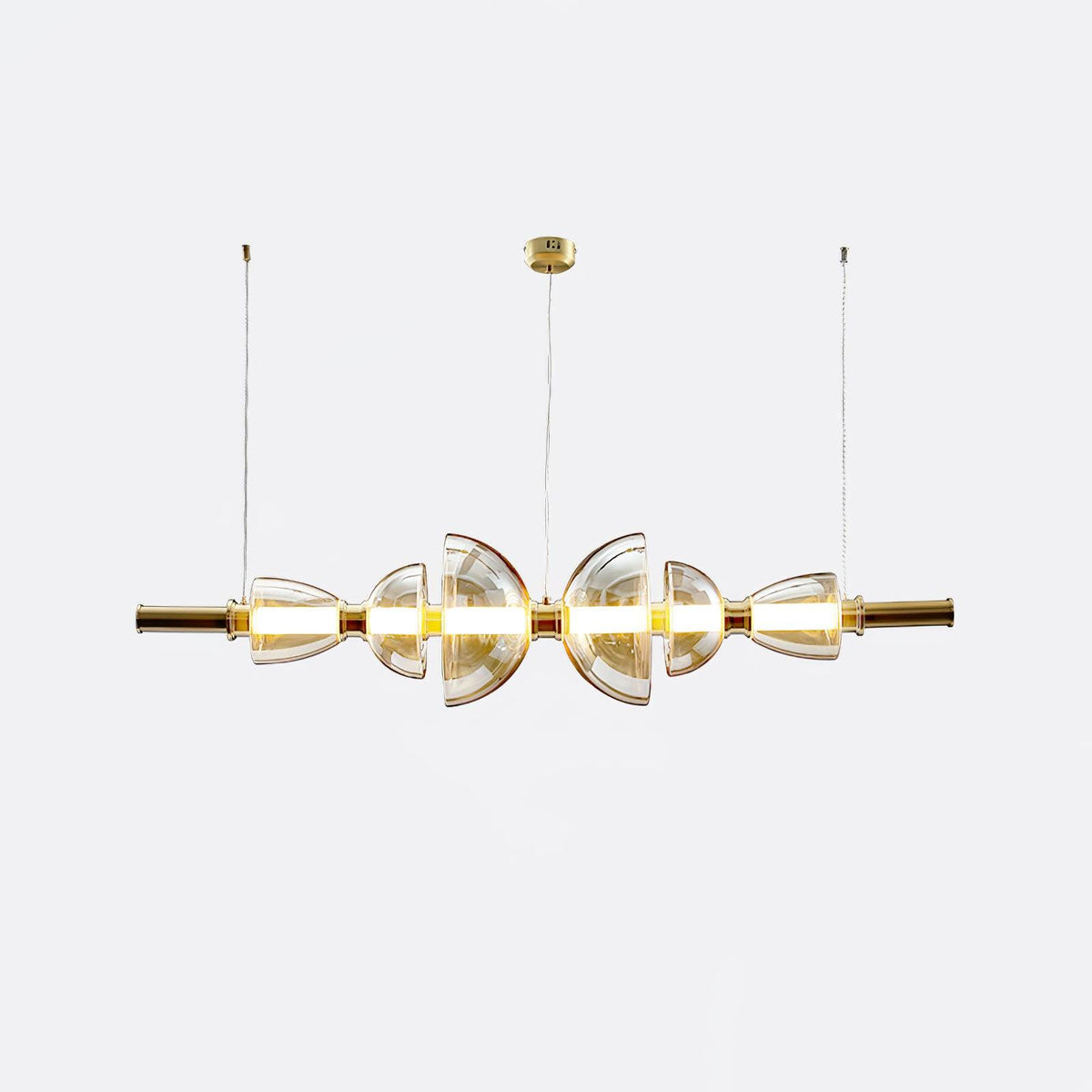 Elvessa Suspension en Verre Contemporaine