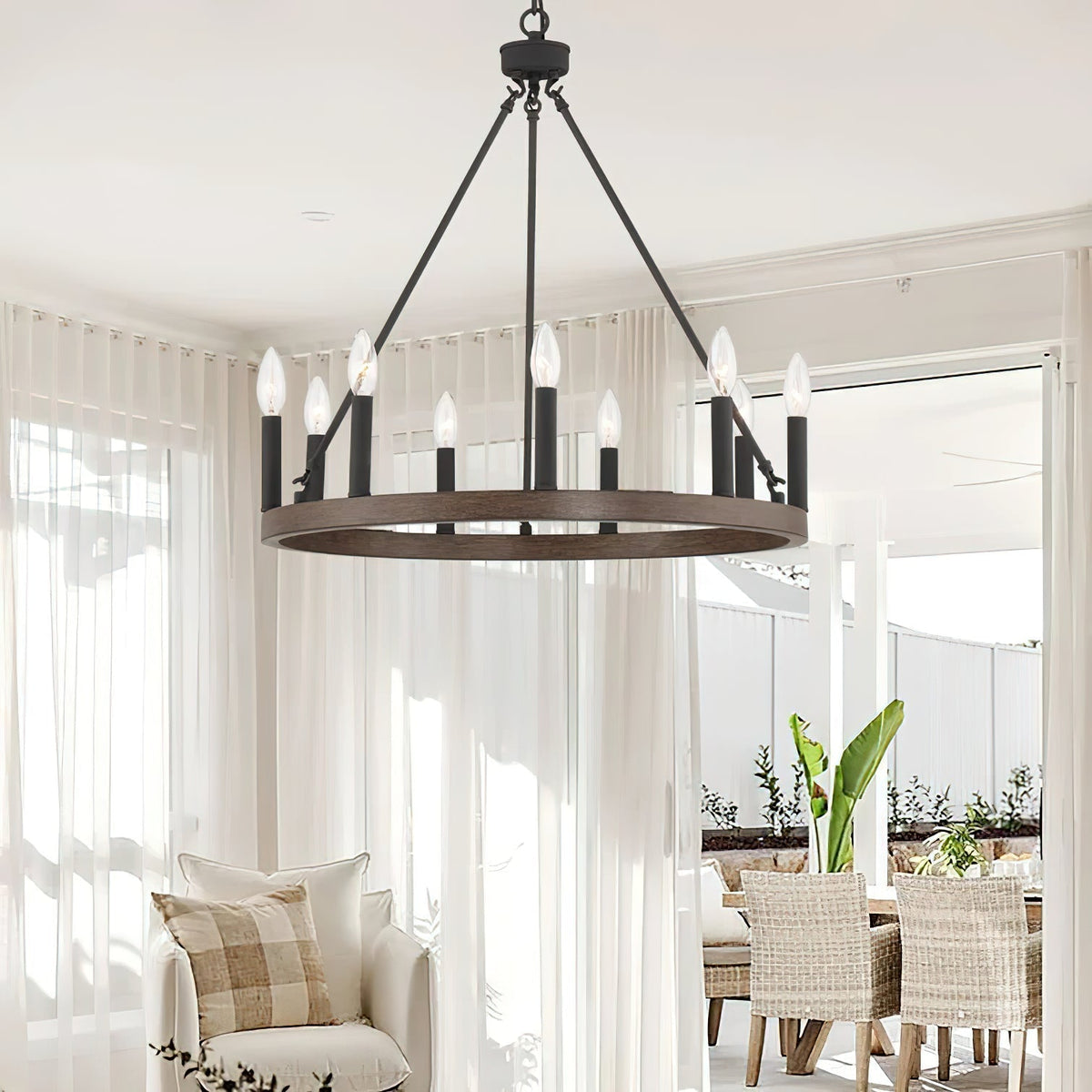 Mjolkuvyo Moderne Minimaliste Métal Lustre