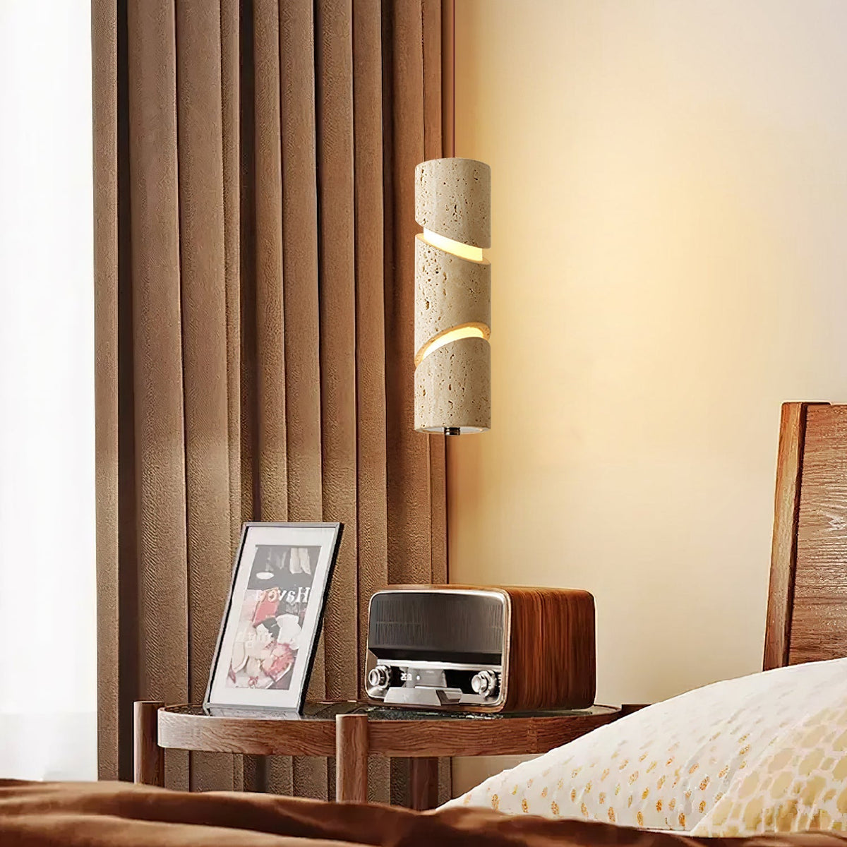 Awsinil Pendant Lamp hanging in a modern dining room.