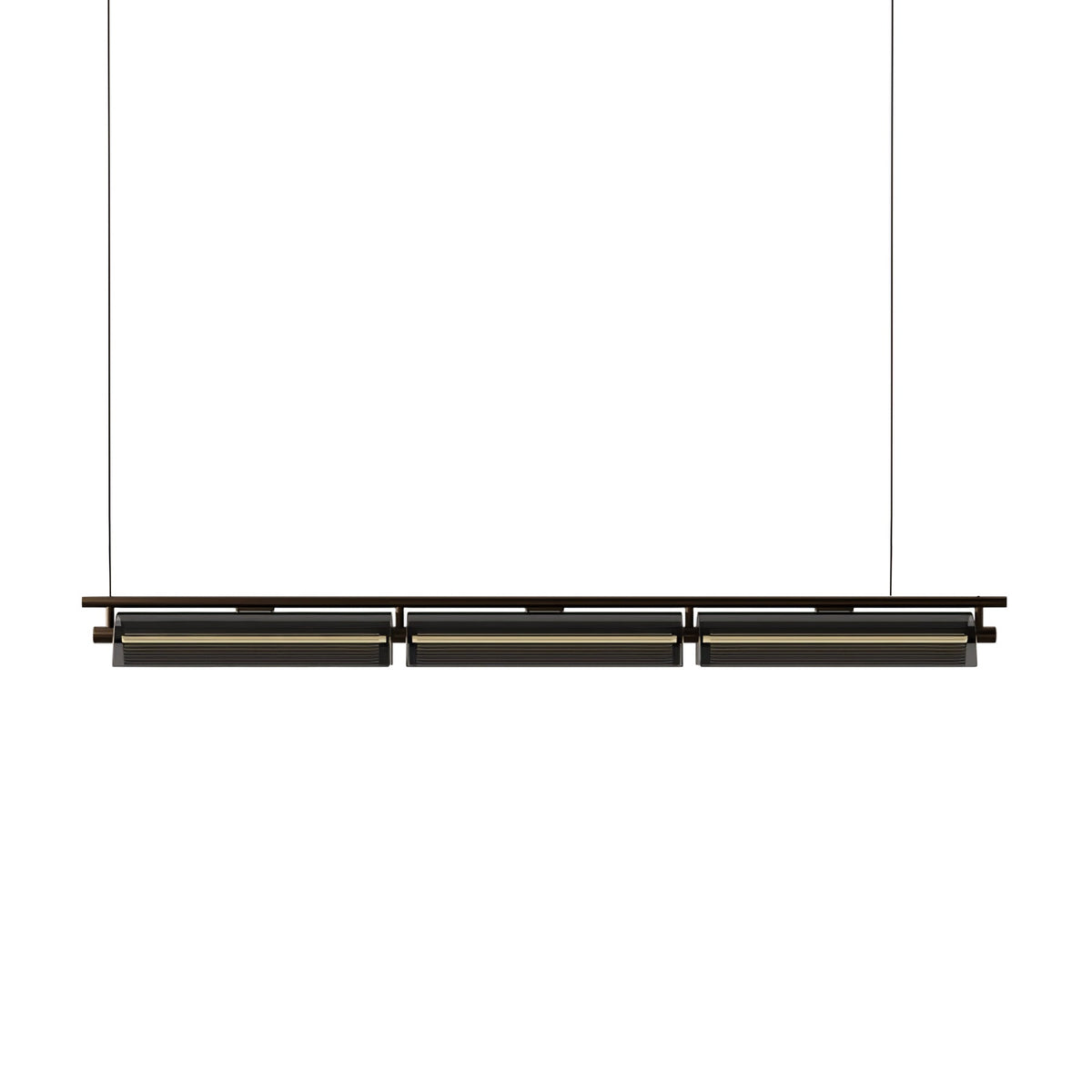 Eveva Lustre Verre Fumé Moderne