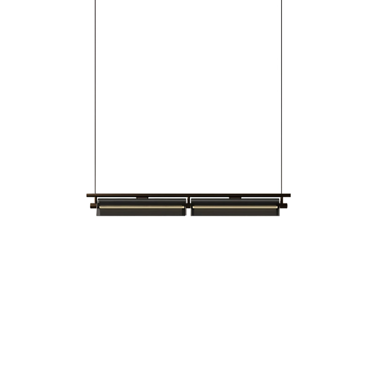 Eveva Lustre Verre Fumé Moderne
