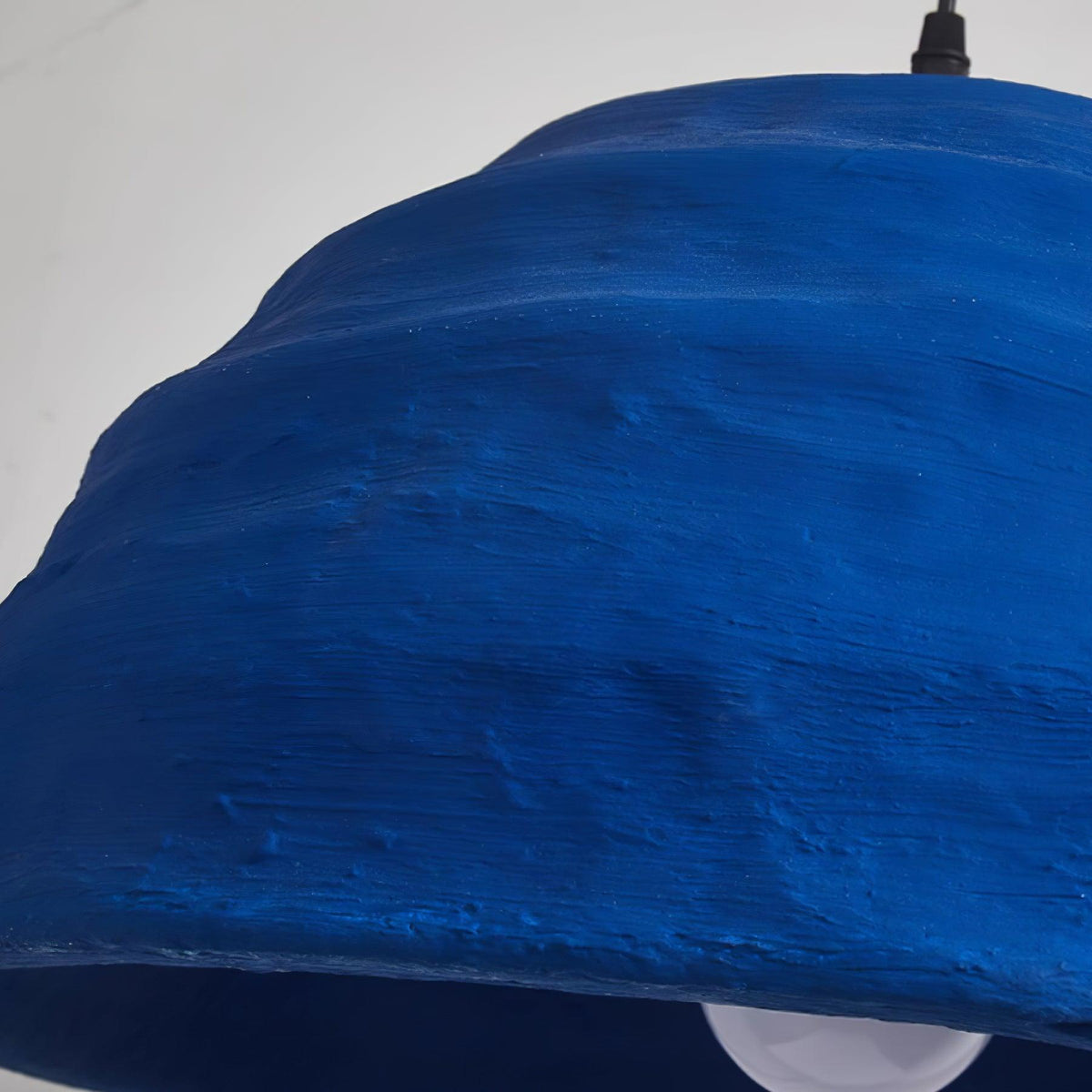 Pendant Lamp Dome Shade Blue Industrial-Neutral Decor