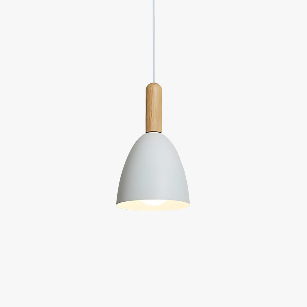 Valentina Moderne Minimaliste LED Suspension Métal/Bois Salon/Chambre à coucher