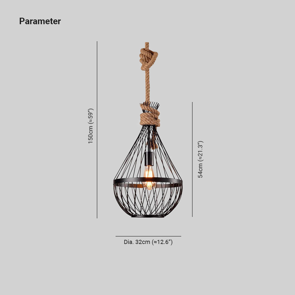 Epoch Suspension Luminaire LED Industrielle Métal Salon