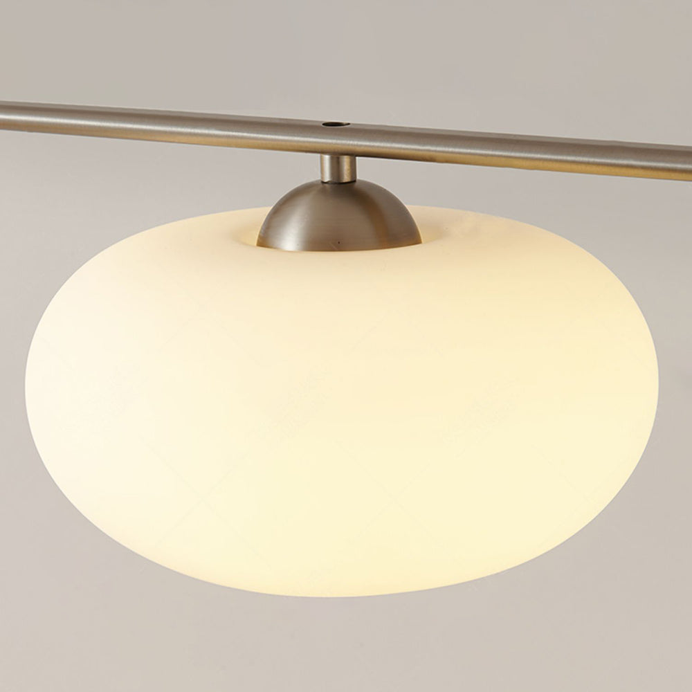 Valentina Suspension Multi Moderne, Verre/Metal, Blanc, Salon