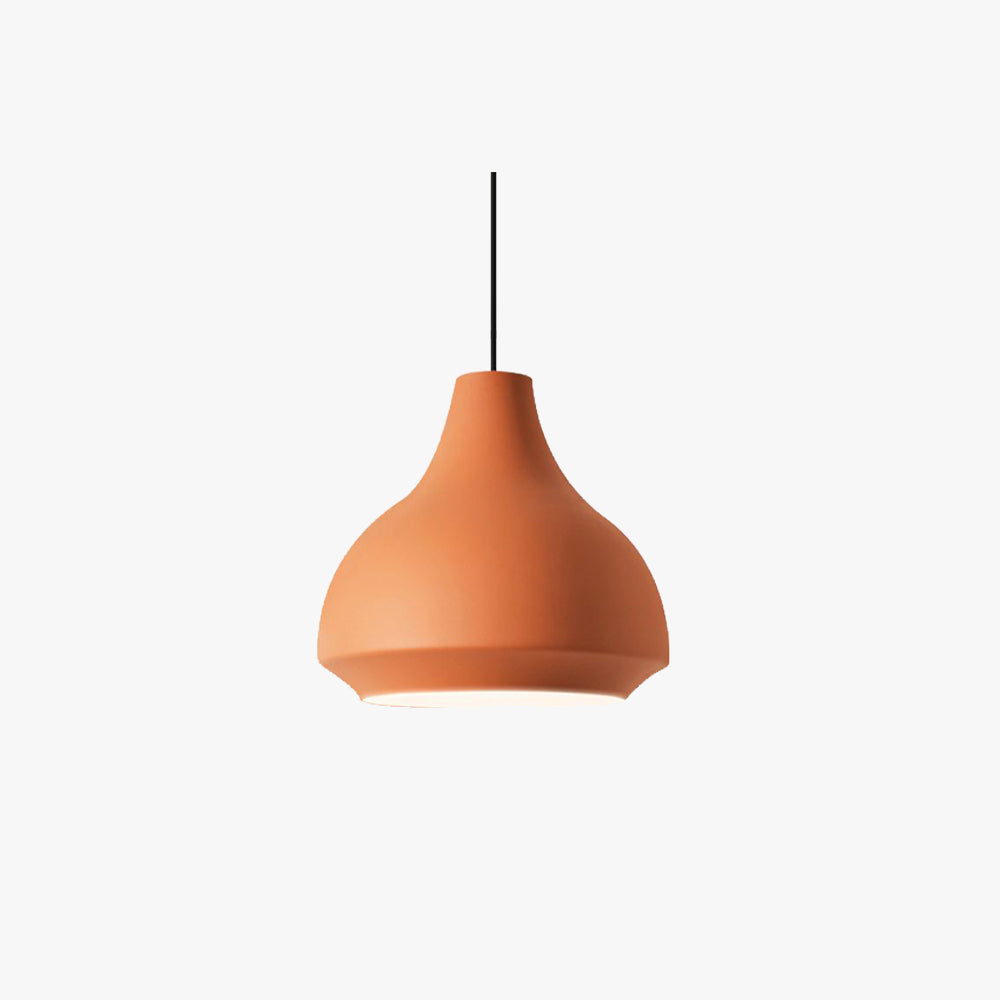Valentina Moderne LED Suspension Noir Grey Métal Chambre à coucher
