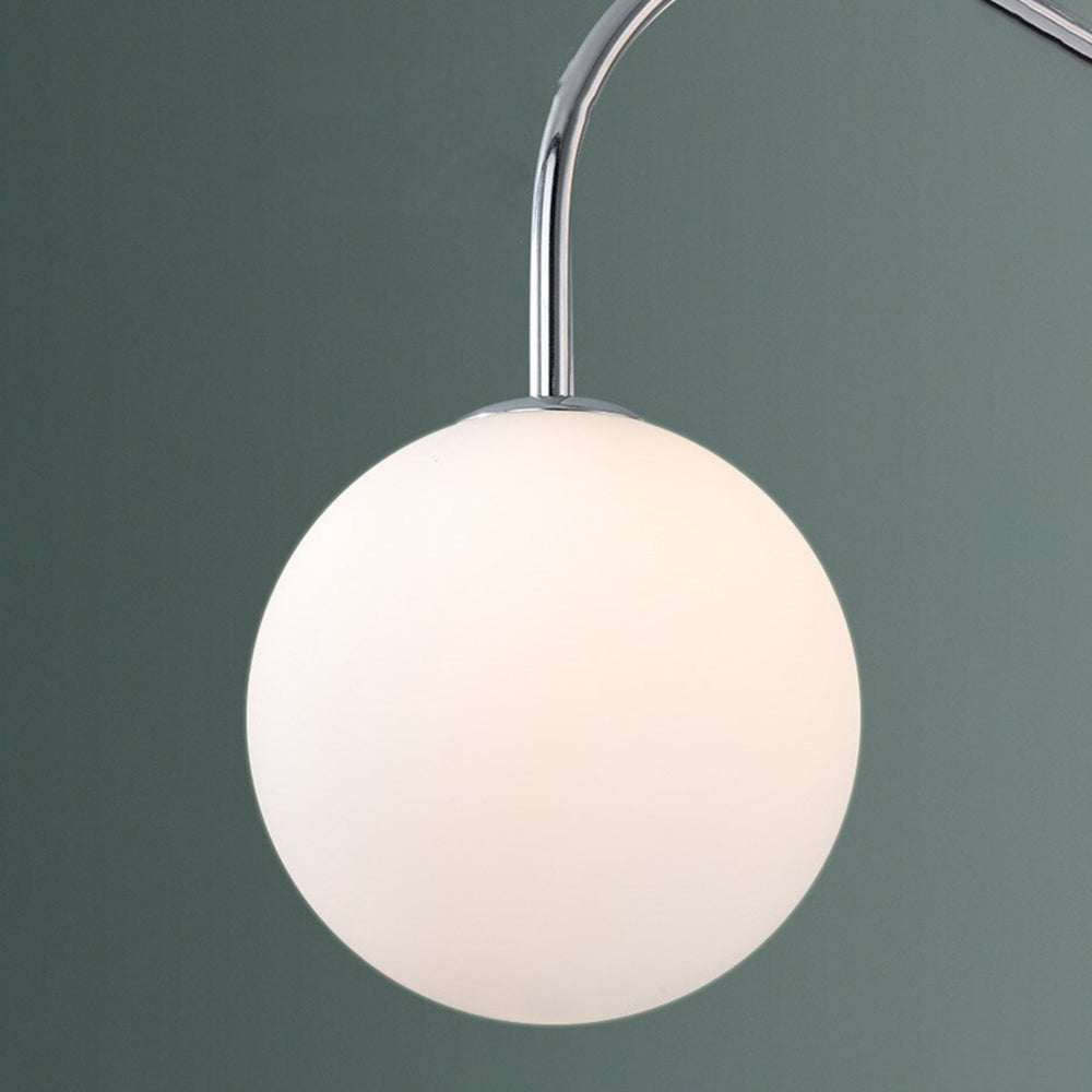 Valentina Suspension Multi Moderne, Metal/Verre, Blanc, Chambre