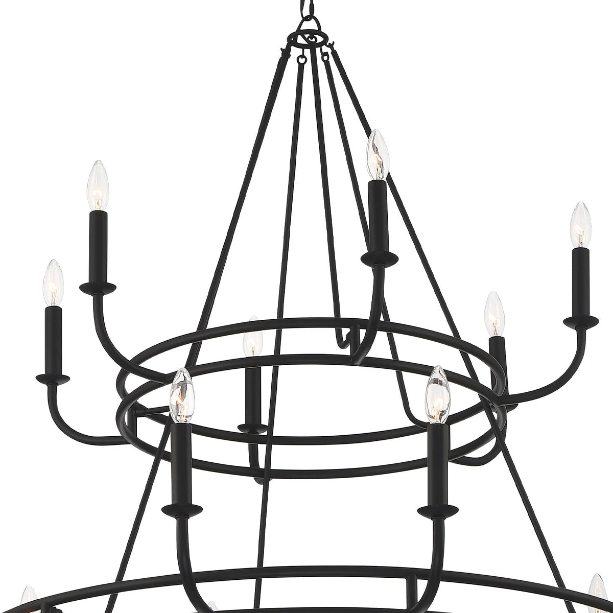 Xenuvyh Moderne Minimaliste Ancien Industriel Métal Lustre