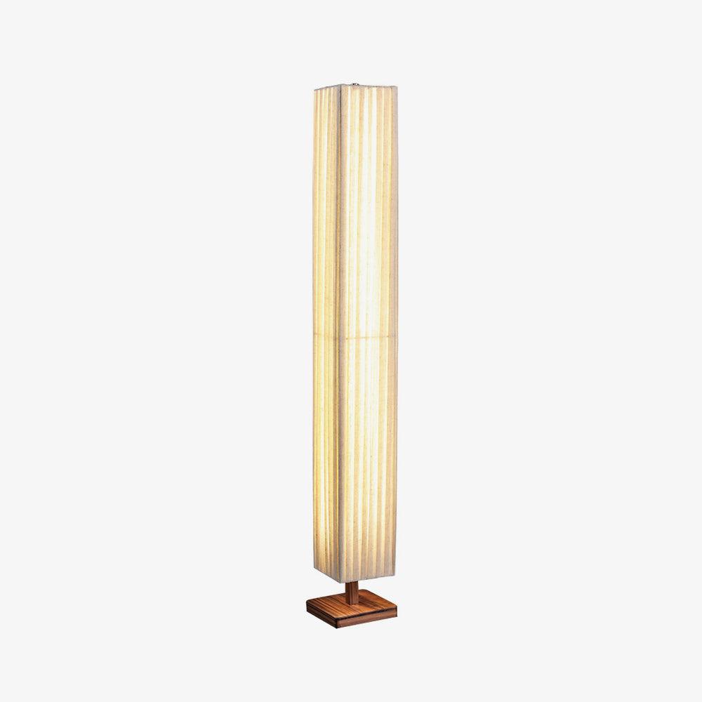 Vesolyre Lampadaire en Tissu Japandi
