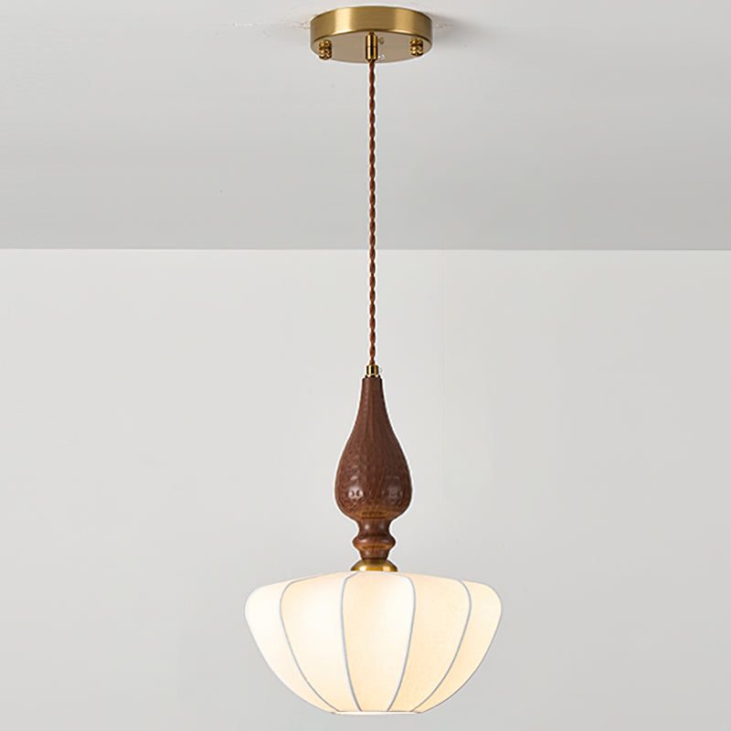 The three different models of the Baird Pendant Light shown side-by-side.