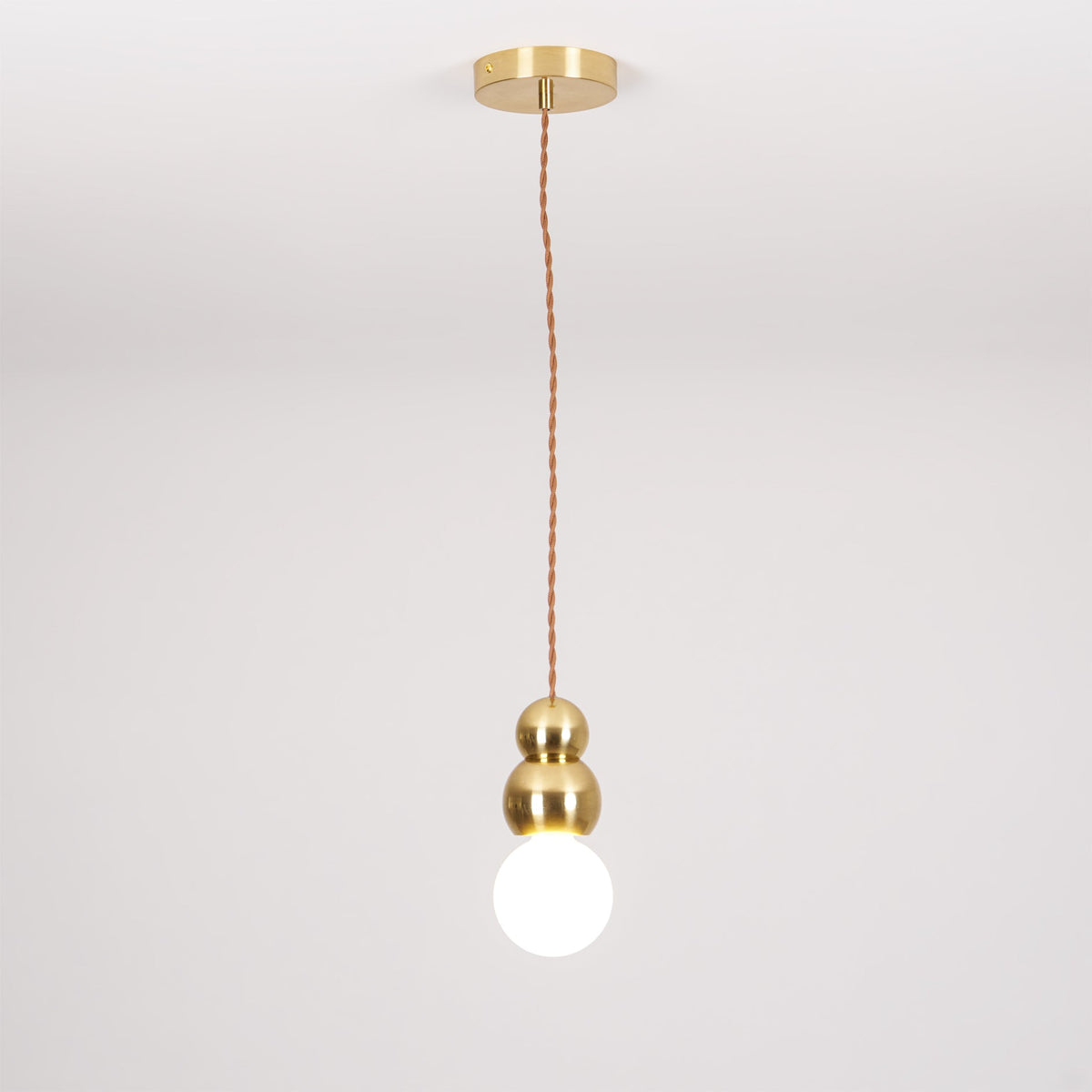 Bubbly Suspension en Verre Moderne