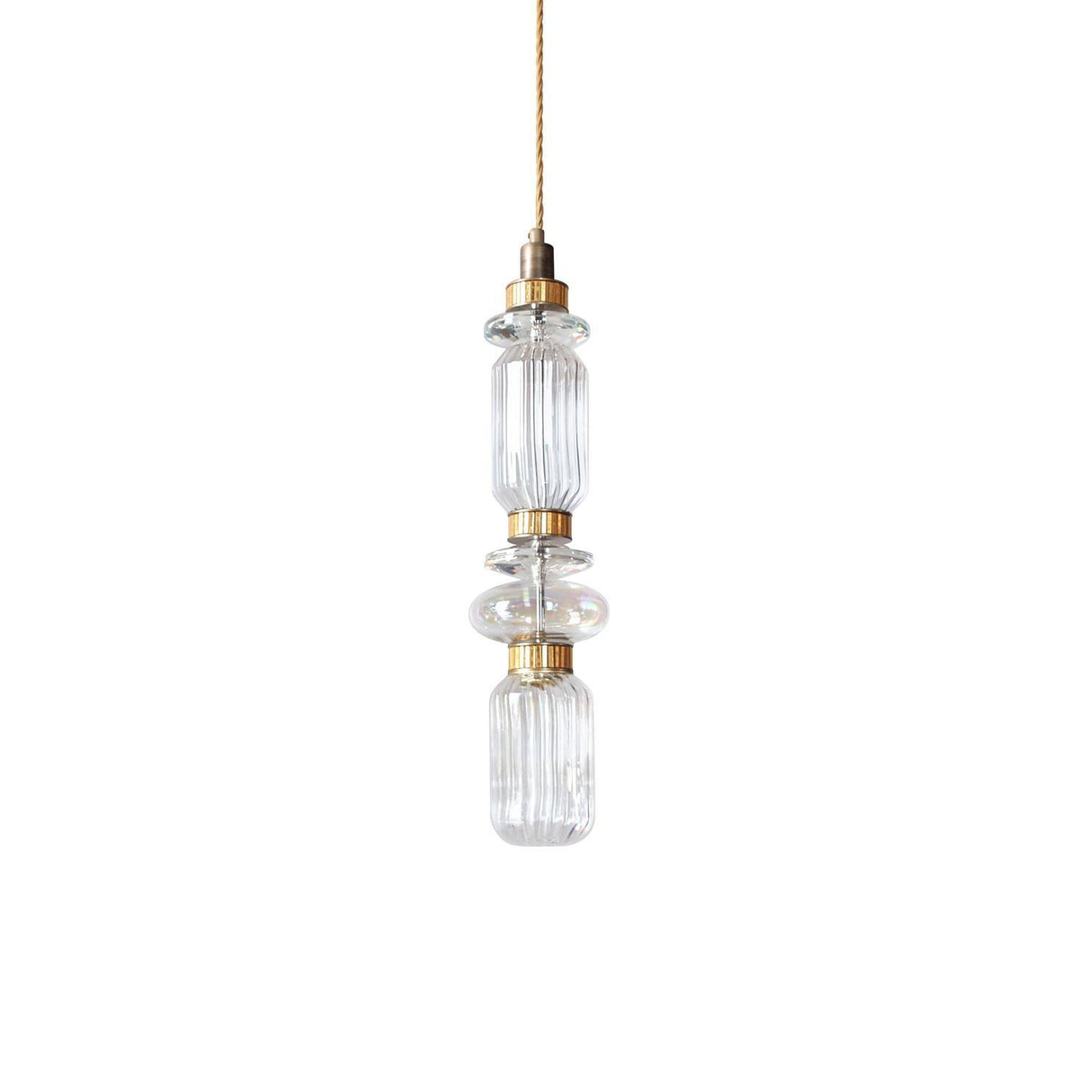 Vionisis Suspension Lampe en Verre de Luxe