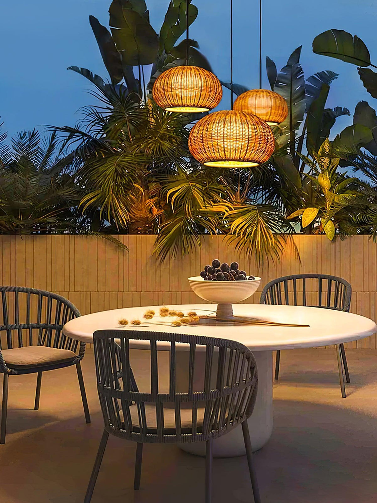 Ardaria Suspension Rétro en Bambou