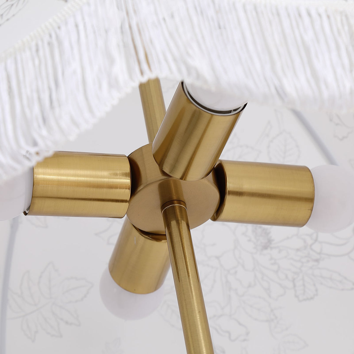 Fioeette Lampadaire en Tissu