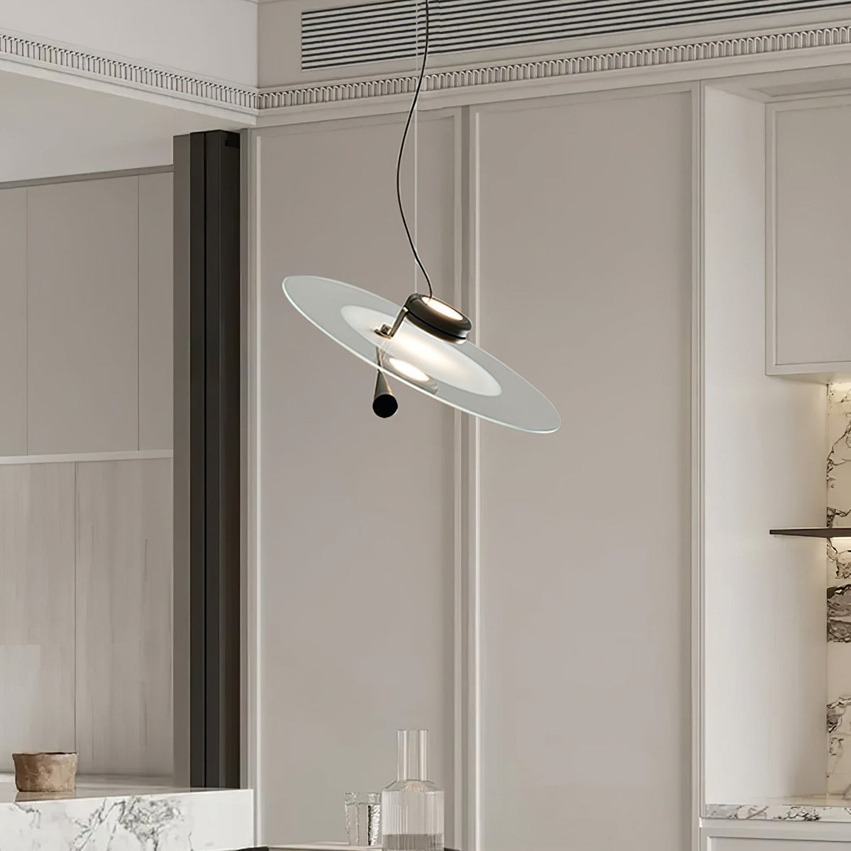 Cyrisse Lampe à suspension d'art nordique haut de gamme