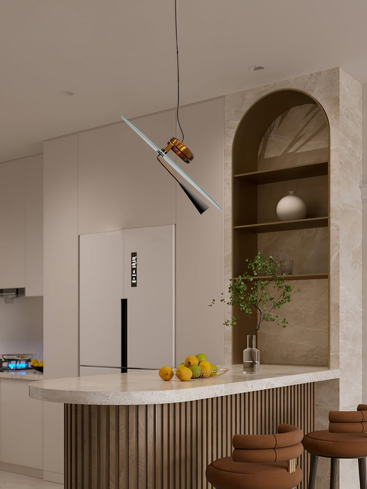 Cyrisse Lampe à suspension d'art nordique haut de gamme