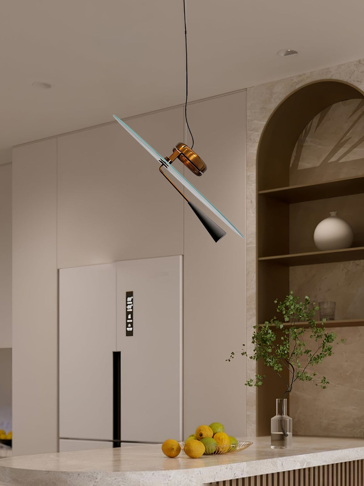 Cyrisse Lampe à suspension d'art nordique haut de gamme