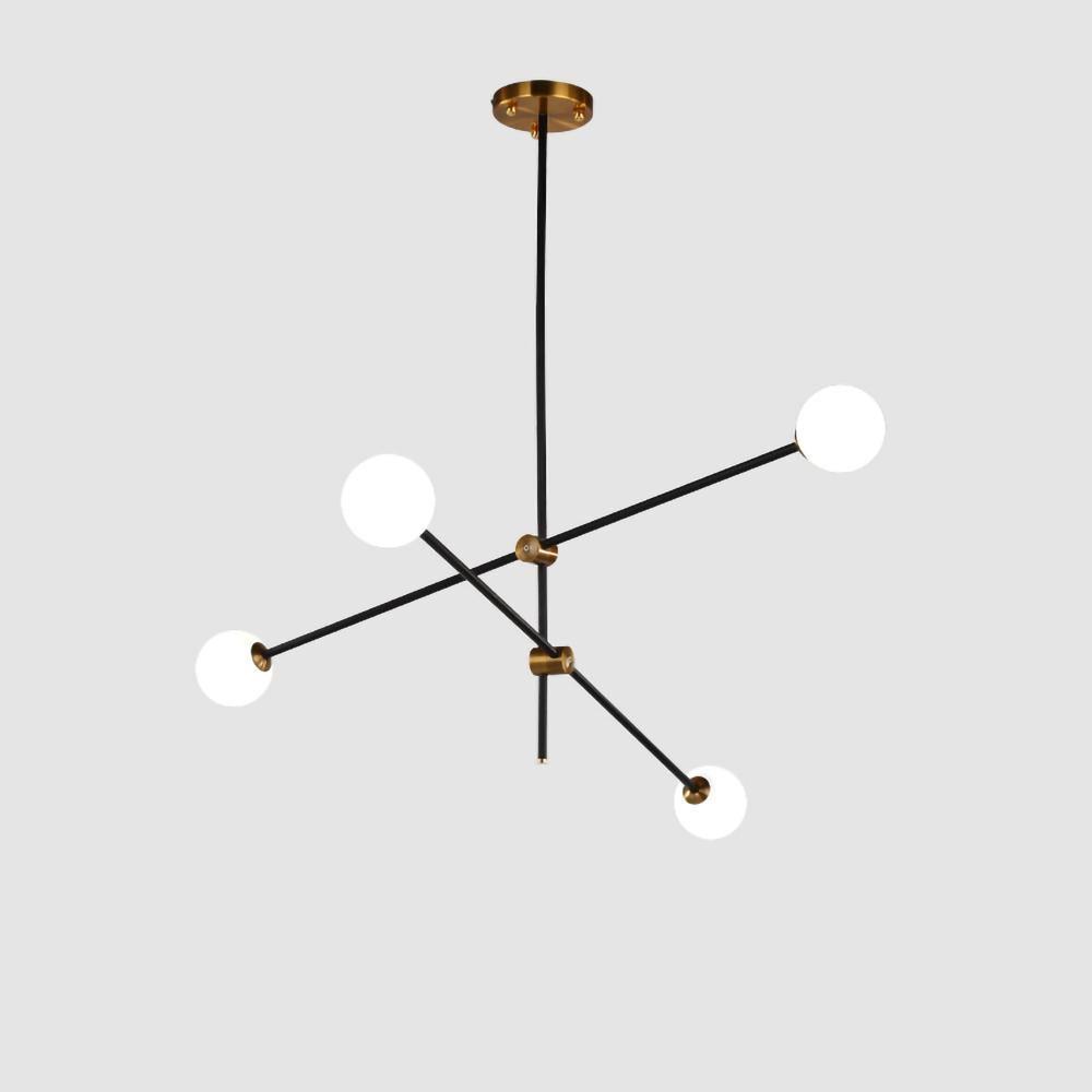 Ravelia SI Laiton Verre Globe