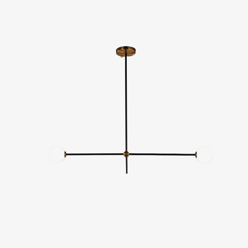 Ravelia SI Laiton Verre Globe