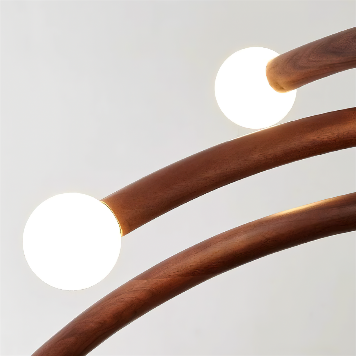 Aurevia Arc Globe Chandelier-Neutral Decor