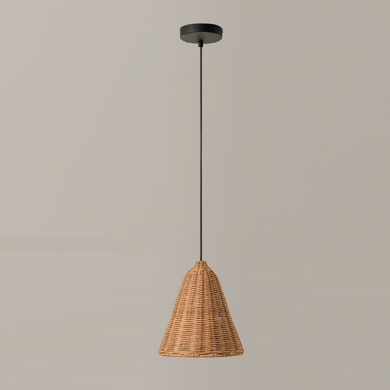 Beliani pendant light shown in a living room with plants and natural decor.