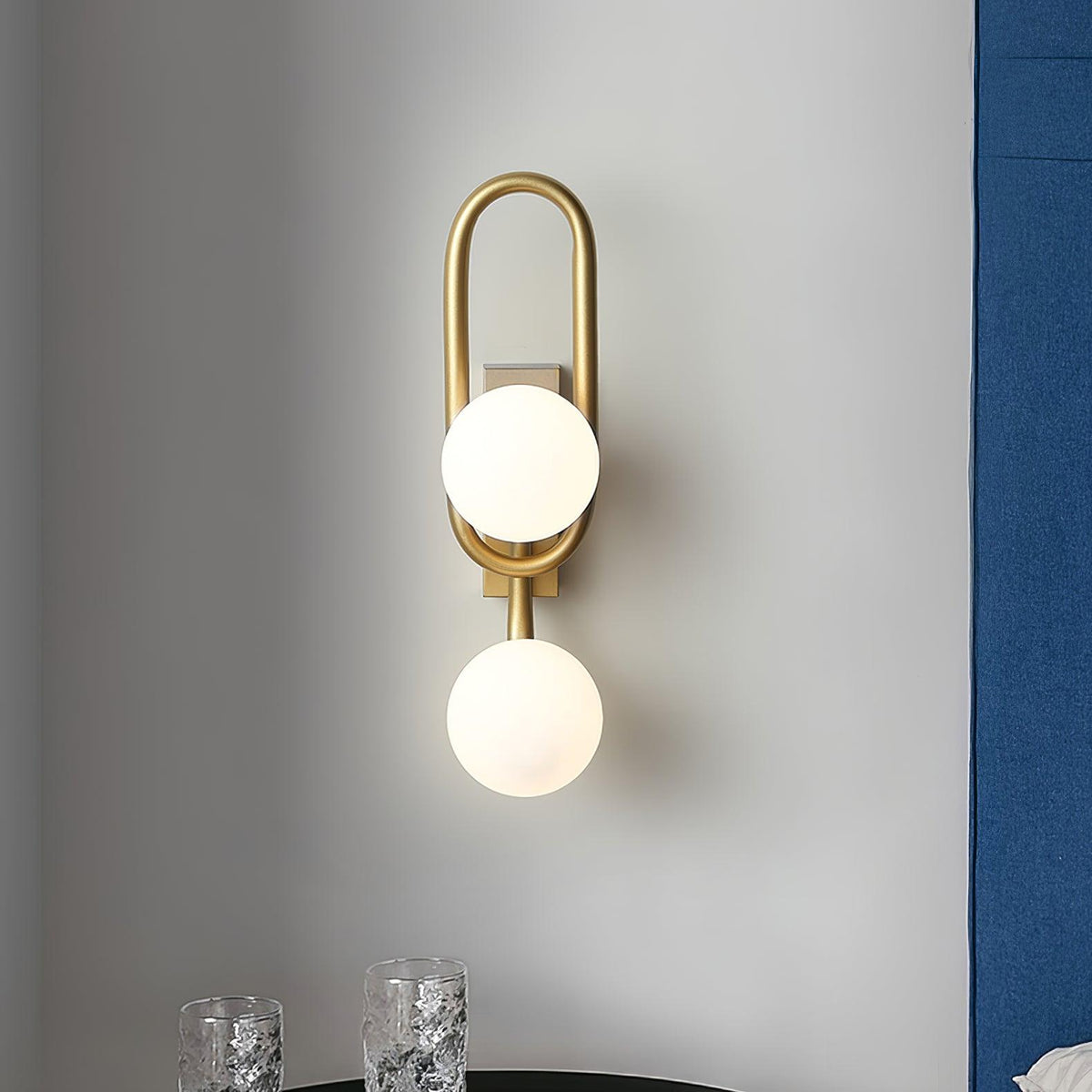 Alphaia Applique Murale Verre Moderne Minimaliste