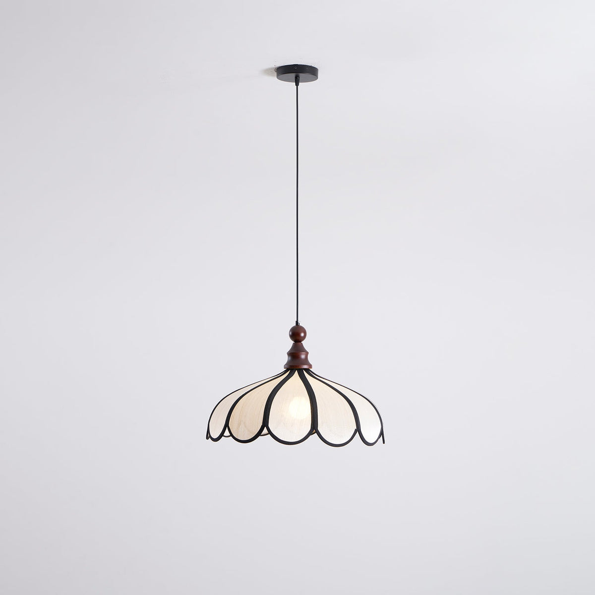 Full product view of the Botan Pendant Light on a white background.