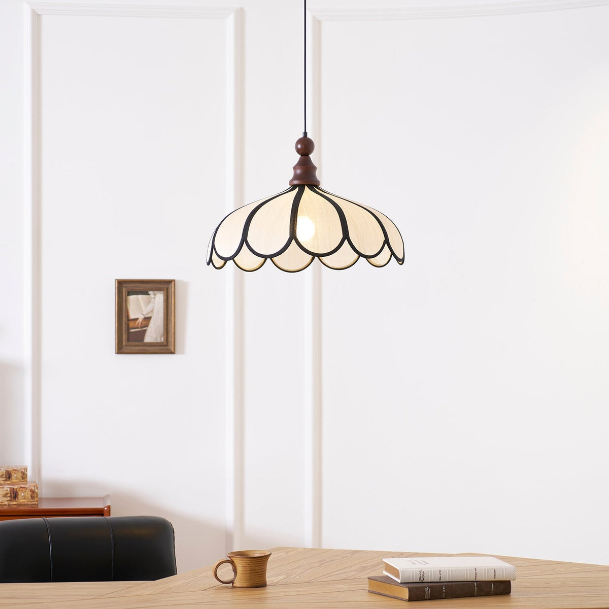 Product dimensions for the 50cm Botan Pendant Light.