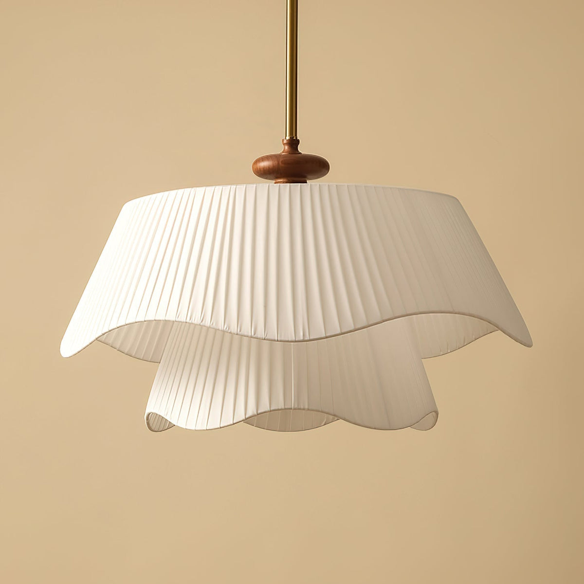 Corelia Lampe suspendue en bois Premium Elegance