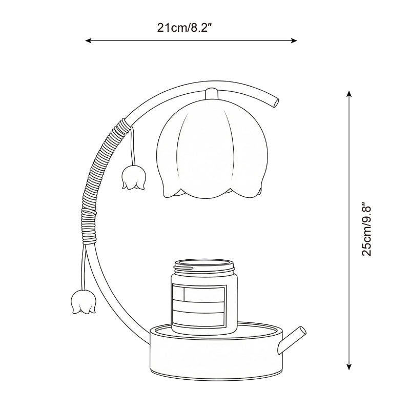 Avenivel Lampe Chauffe-Bougies