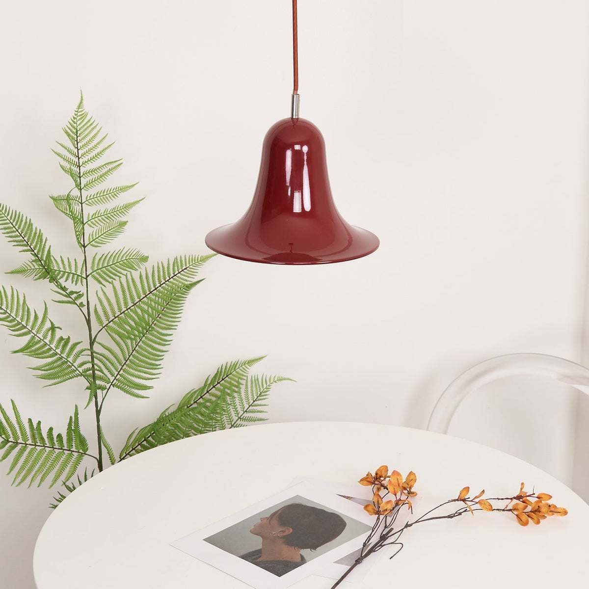 Nevin Minimalist Bell Shade Pendant Light-Neutral Decor