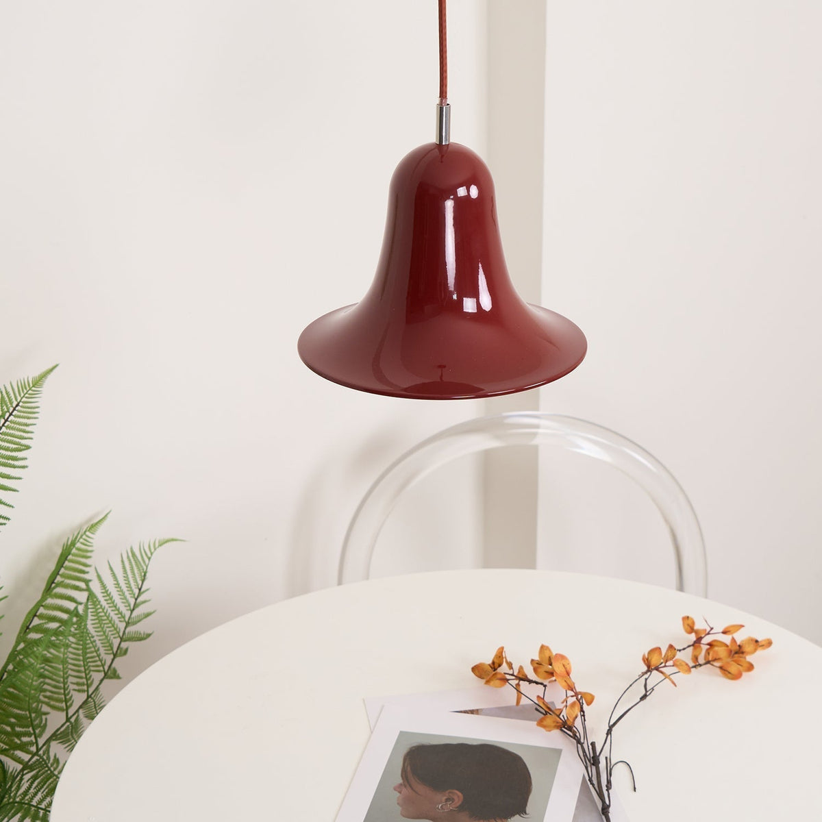 Nevin Minimalist Bell Shade Pendant Light-Neutral Decor