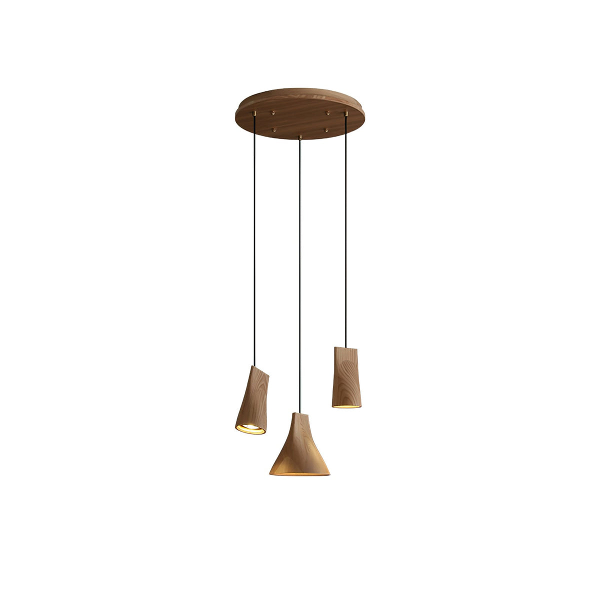 Ivarara Suspension Bois Asymétrique