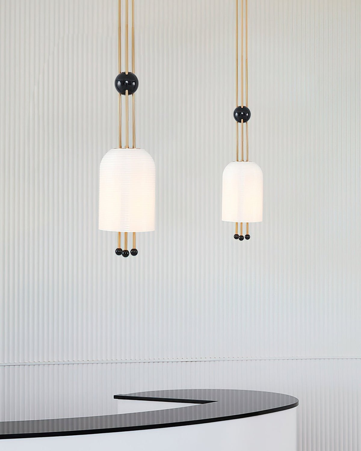 Nororia Suspension en Verre Élégance Traditionnelle